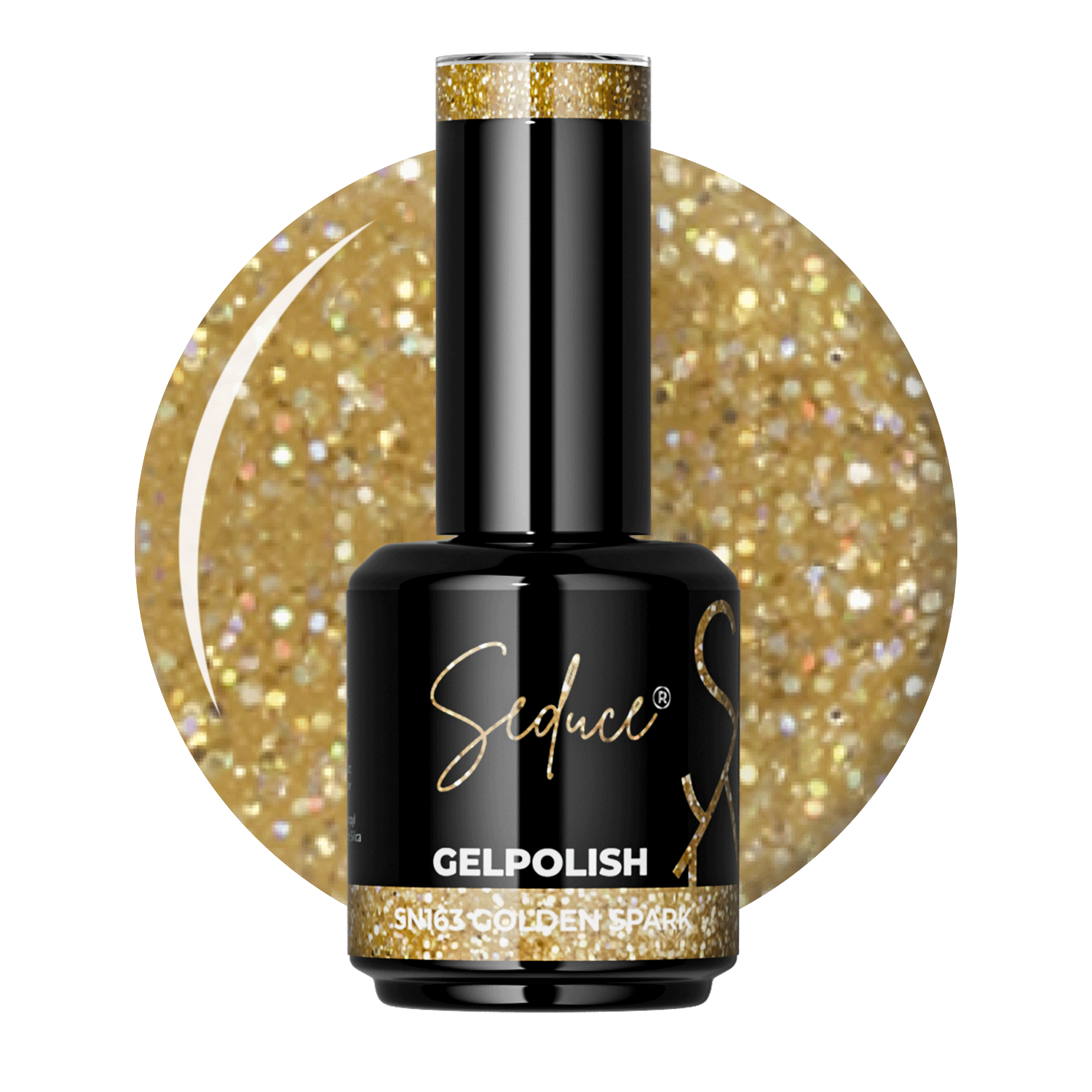 Seduce® Gelpolish | SN163 | Goldener Funke