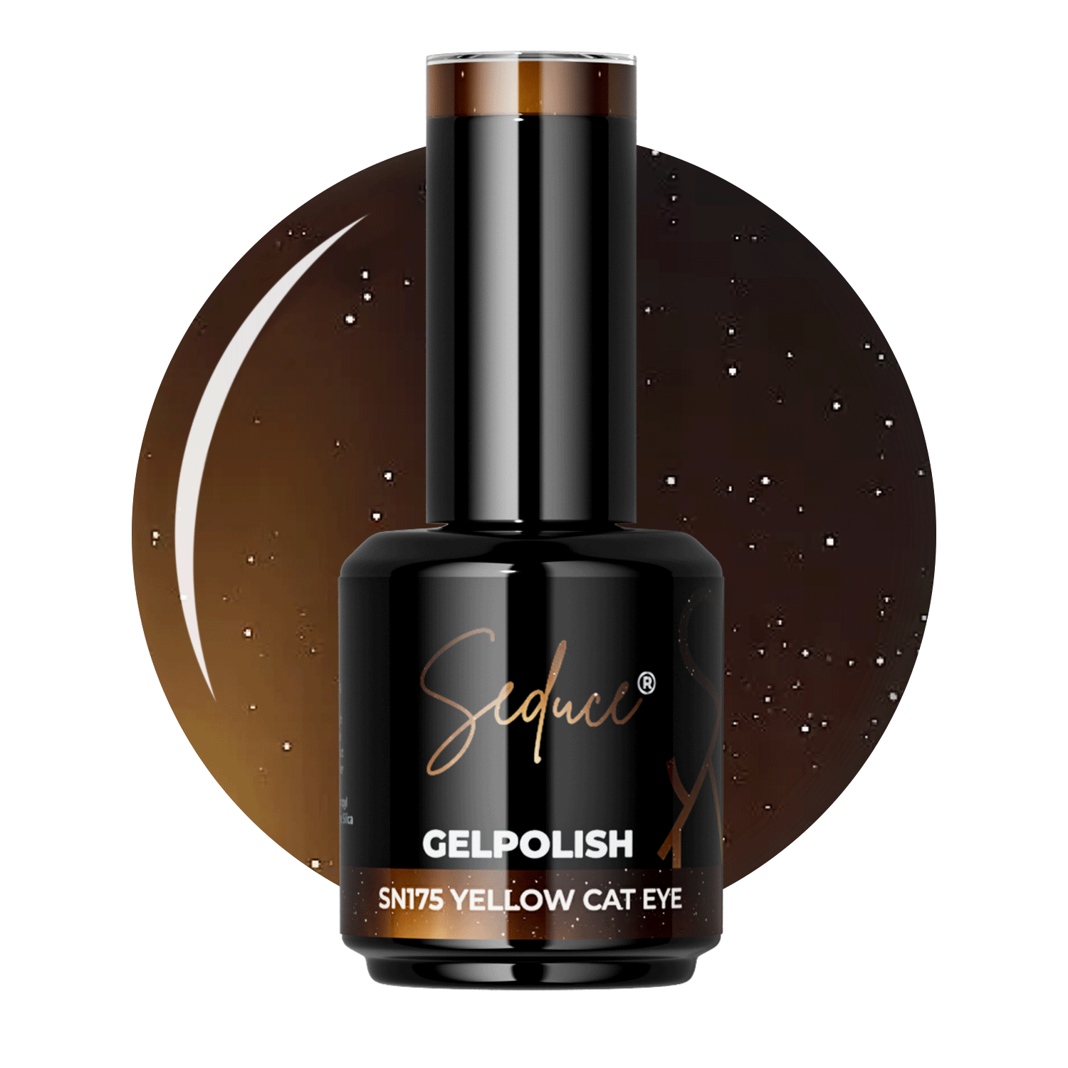 Seduce® Gelpolish | SN175 | 8D Gelb | Cat Eye