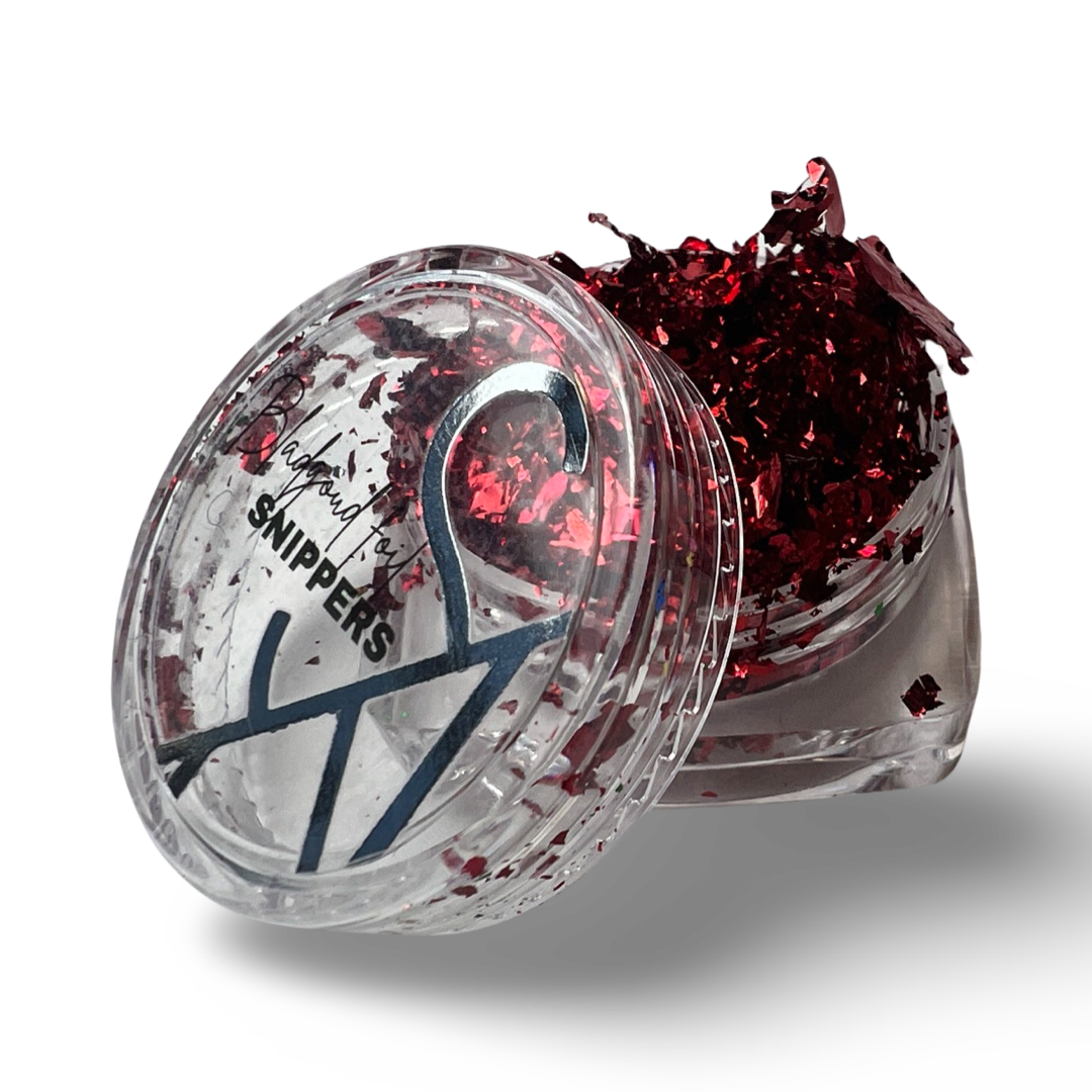 Seduce® Blattsilberfolie | Schnipsel | Rot