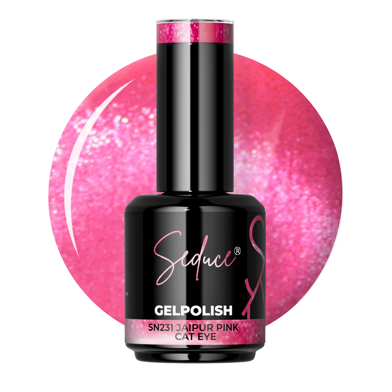 Seduce® Gelpolish | SN231 | Jaipur Pink | Cat Eye