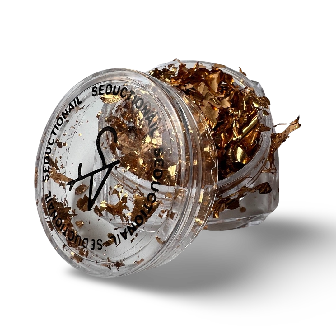 Seduce® Blattsilberfolie | Schnipsel | Rose