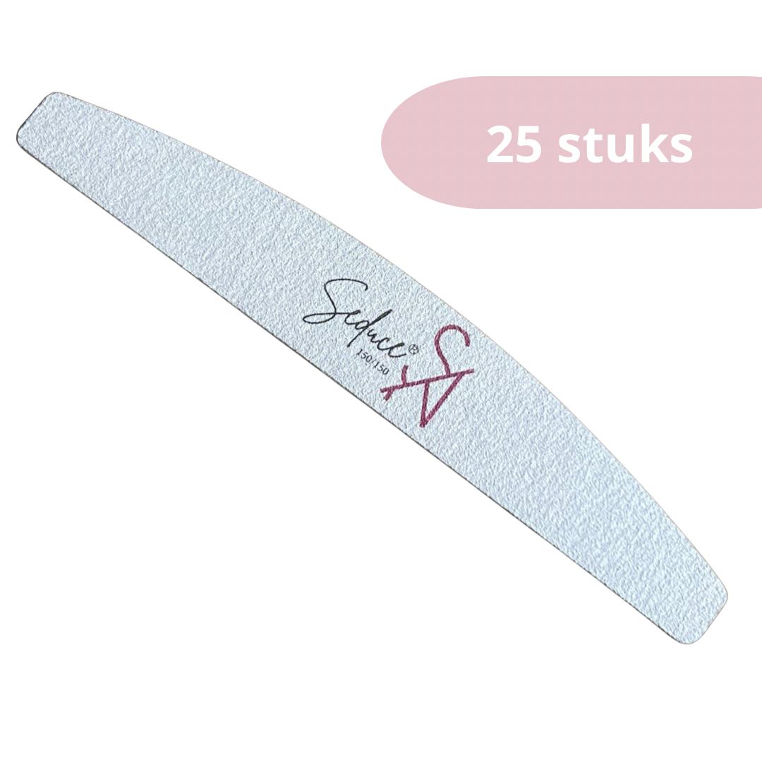 Seduce® Nagelfeile | 150/150 | Halbmond | 25 St.