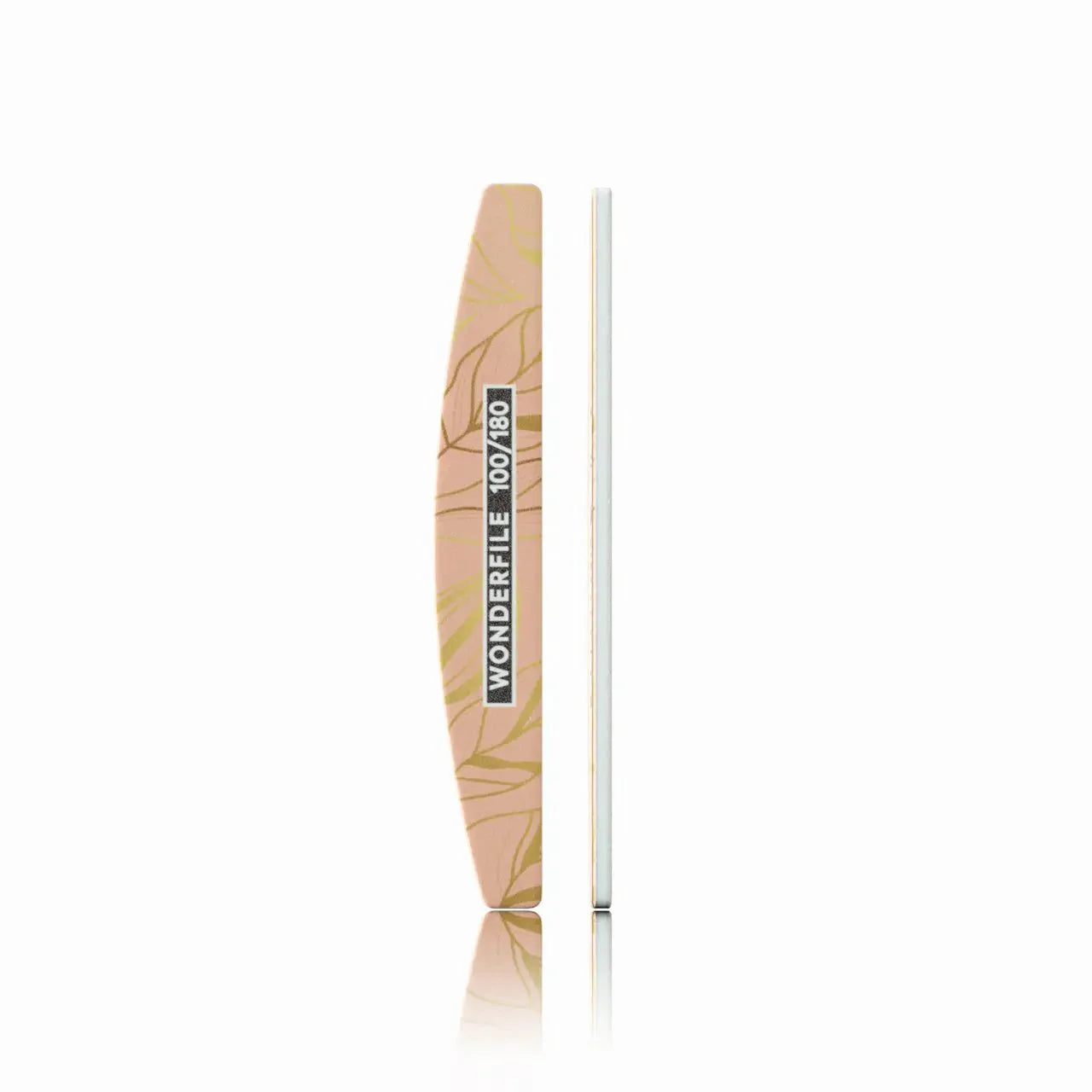 Wonderfile® | Halfmoon Vijl op Plastic Base | Dubbelzijdig | Schuimbasis