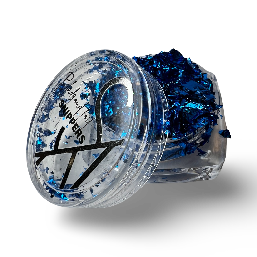 Seduce® Goldblattfolie | Schnipsel | Blau