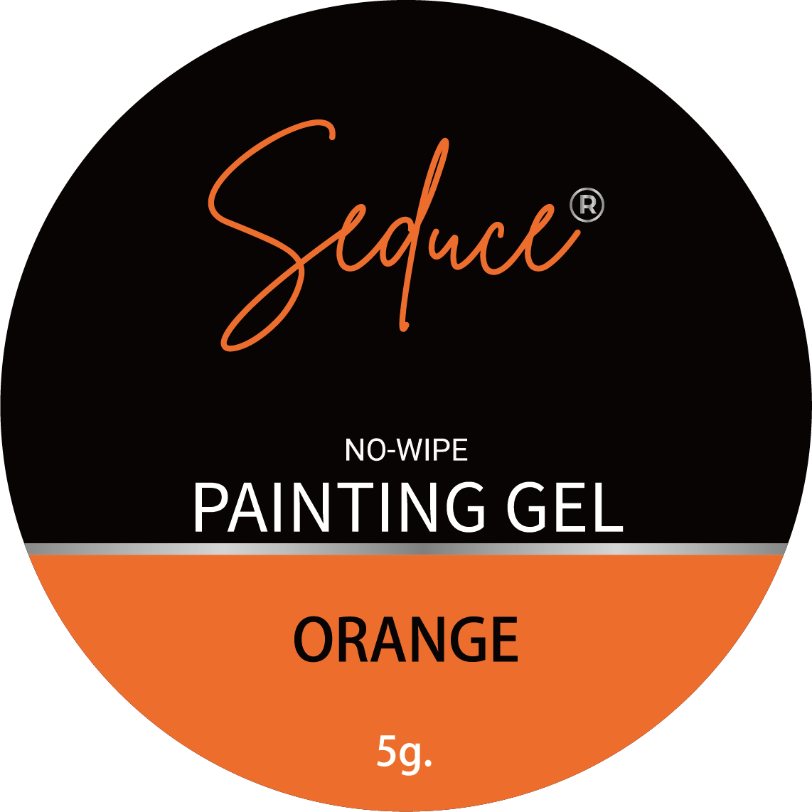 Seduce® Malgel | ORANGE | Kein Abwischen