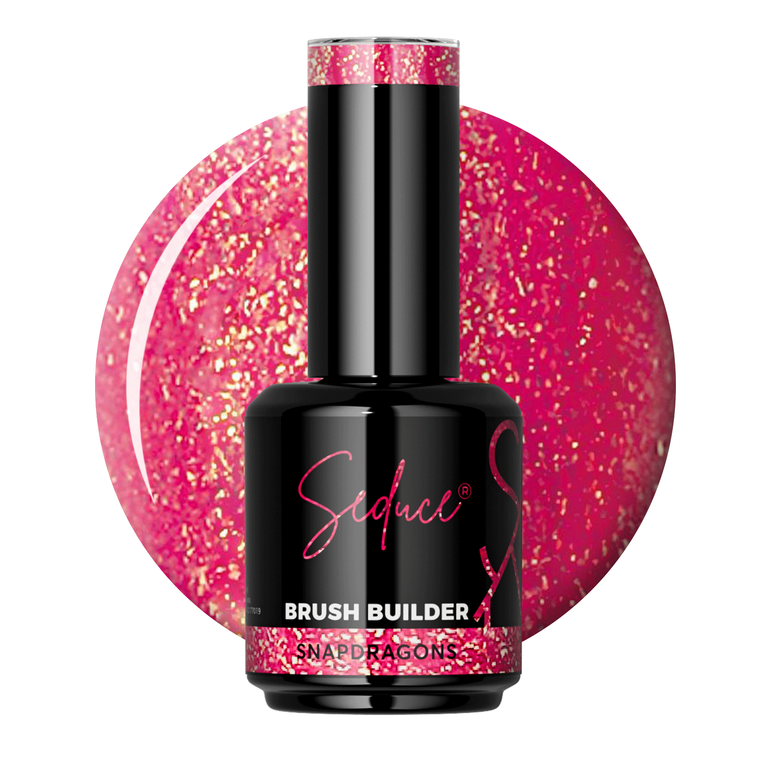Seduce® Brush builder BIAB snapdragons met glitters