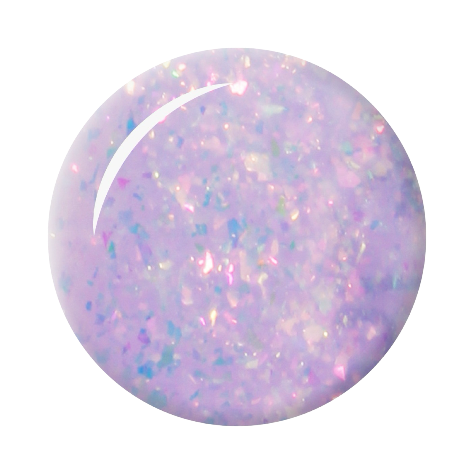 Seduce® lila hardgel met flakes erin verwerkt, versteviging en verlenging van de nagels