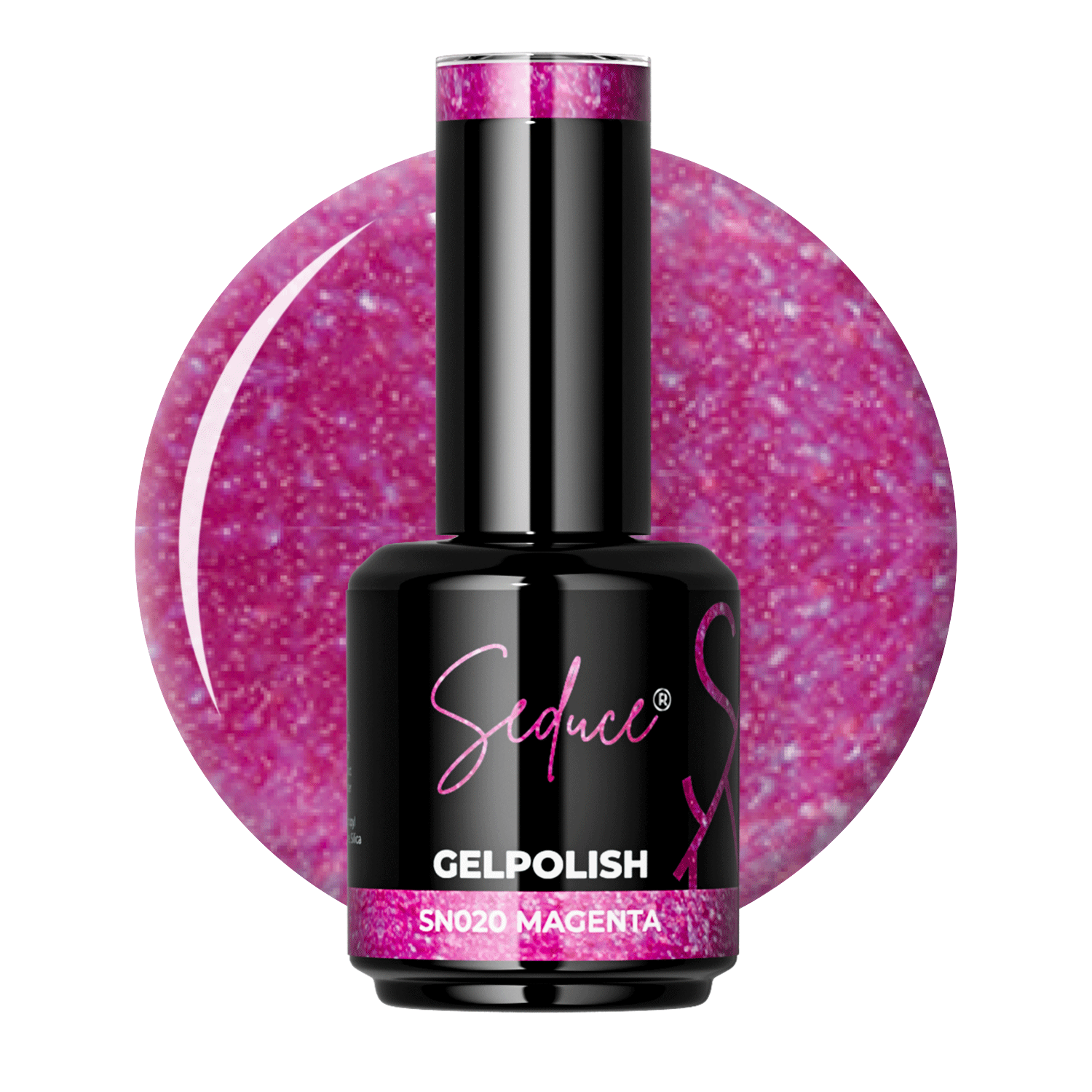 Seduce® magenta met shimmer gelpolish