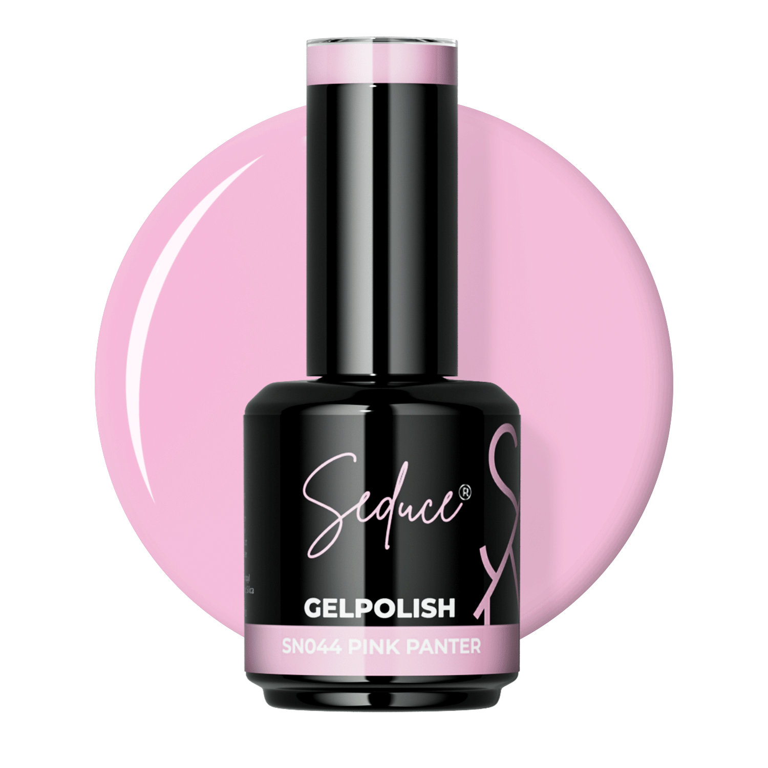 Seduce® lichtroze gelpolish met een grijze ondertoon
