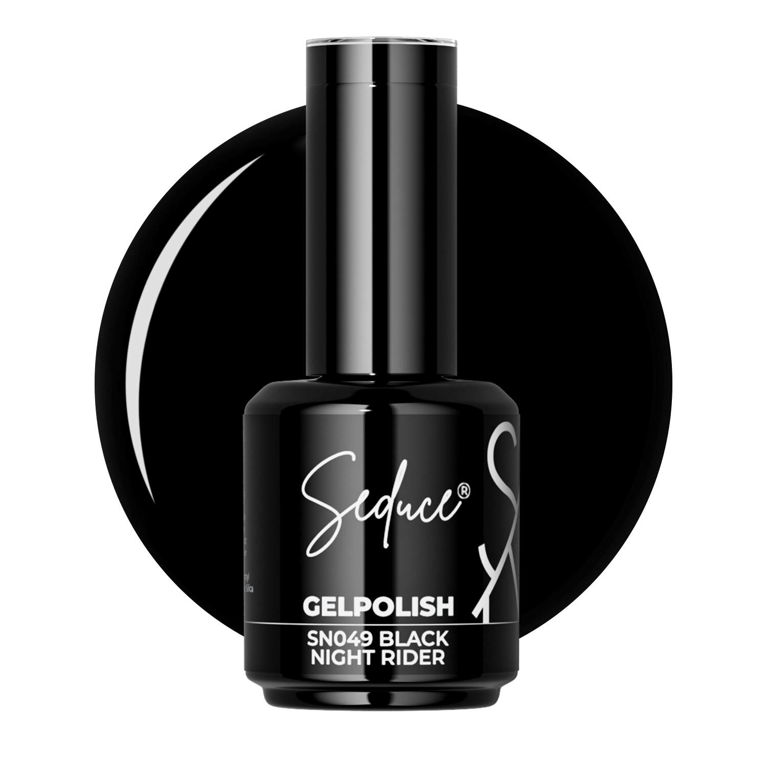 Seduce® zwarte gelpolish