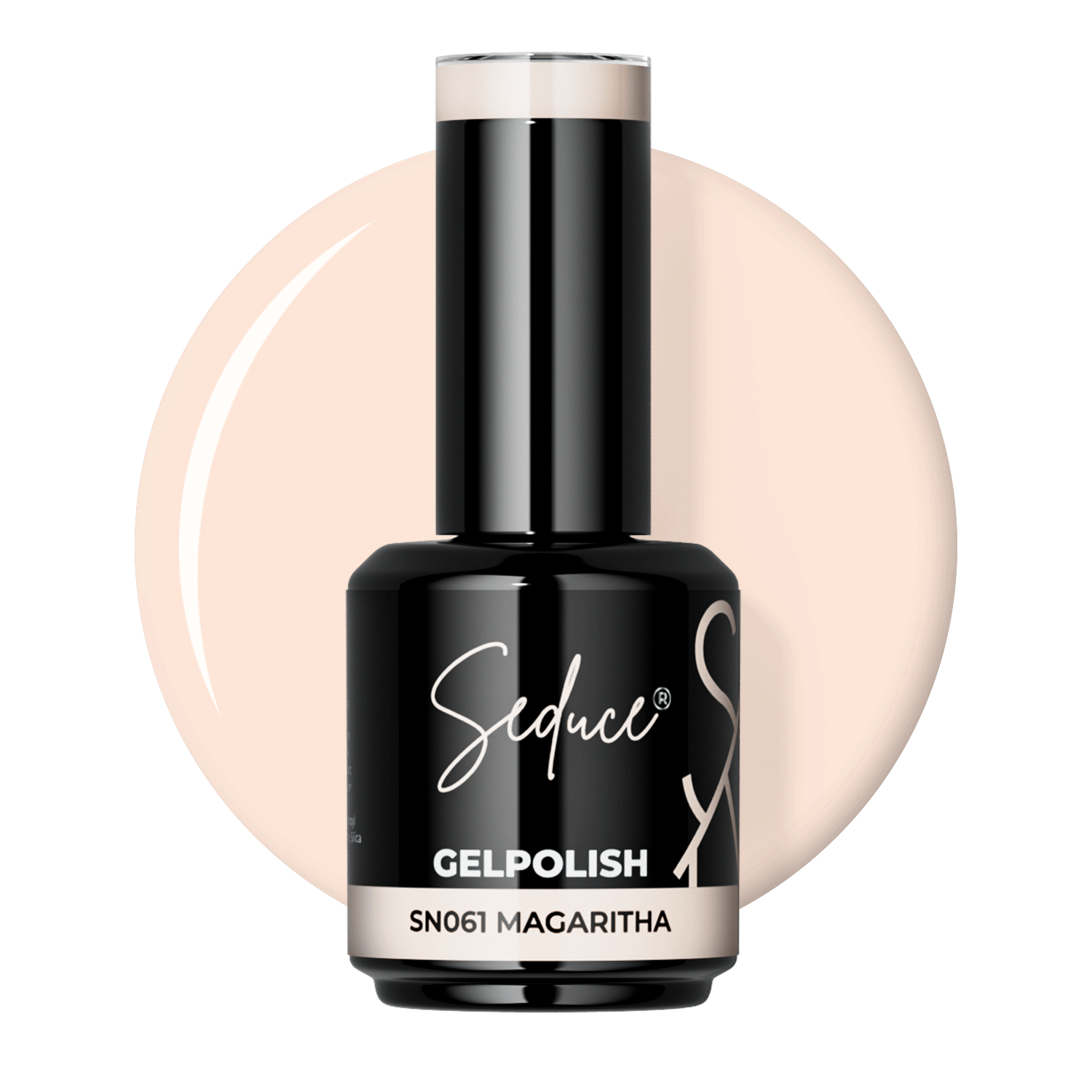 Seduce® semi-transparante nude gelpolish
