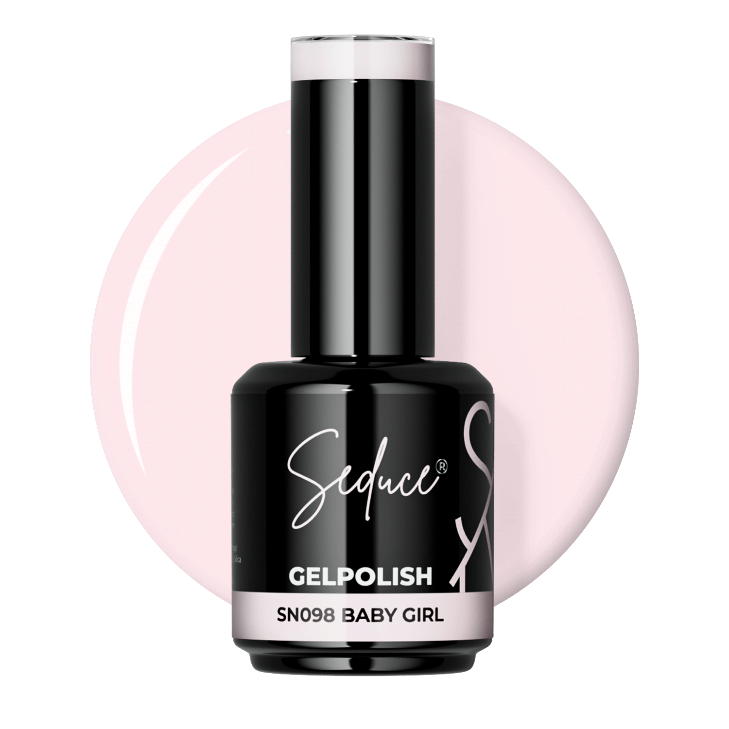 Seduce® gelpolish lichtroze kleur