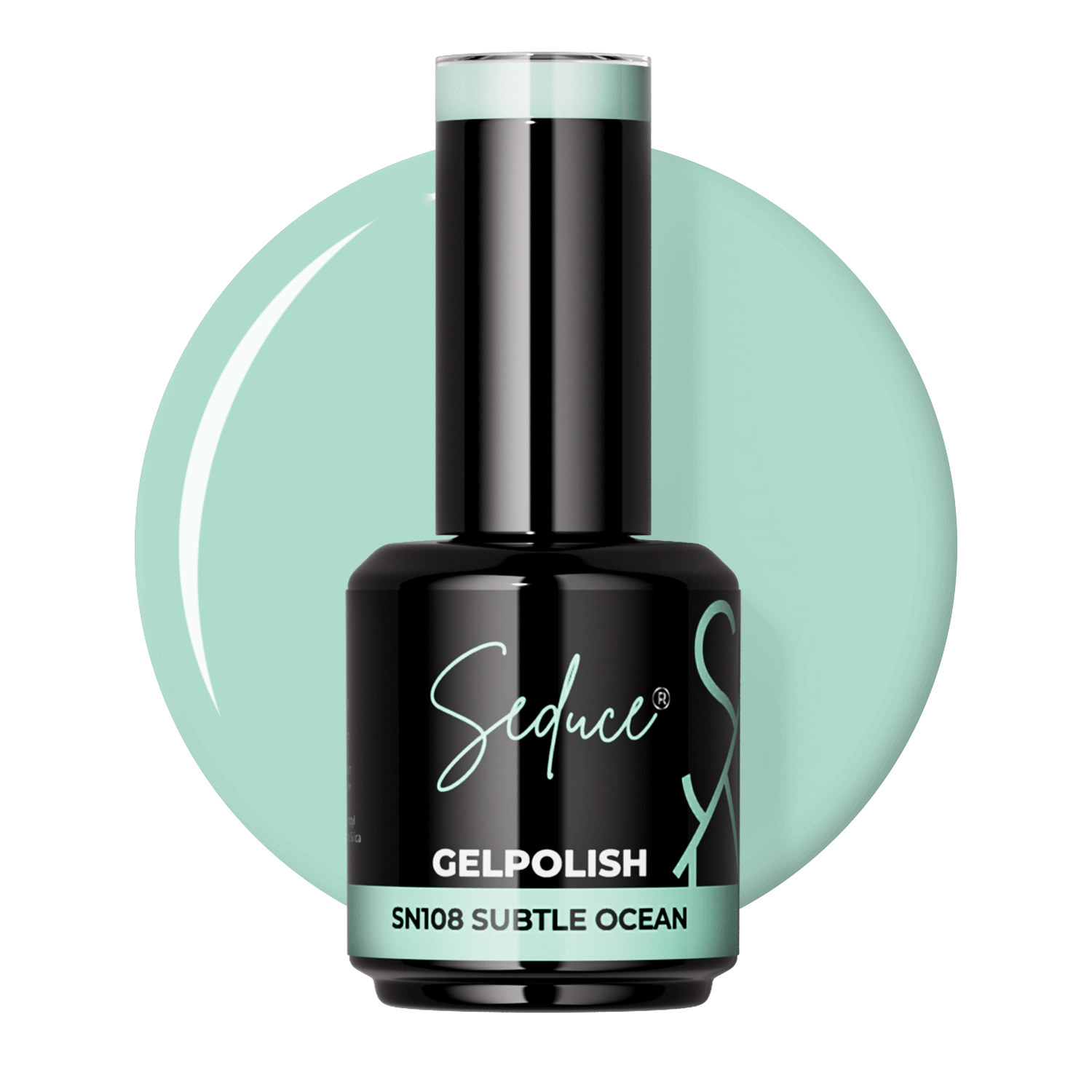Seduce® gelpolish lichtblauw/groene kleur