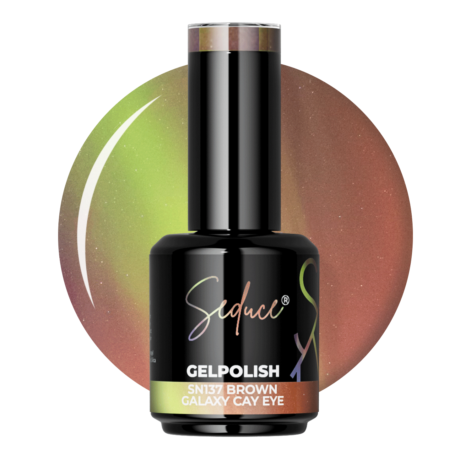 Seduce® gelpolish bruine cat eye