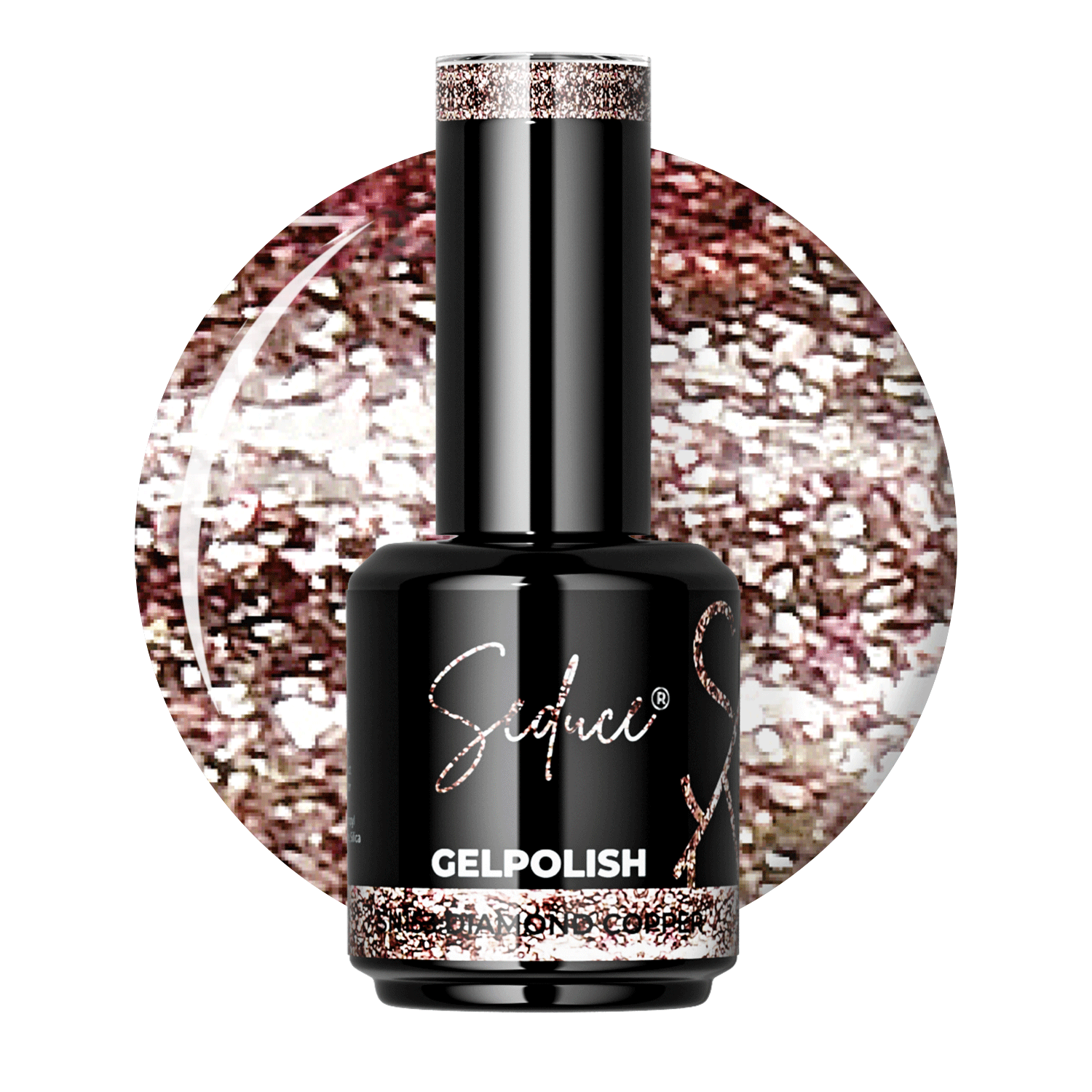Seduce® gelpolish paars/roze glitterlak