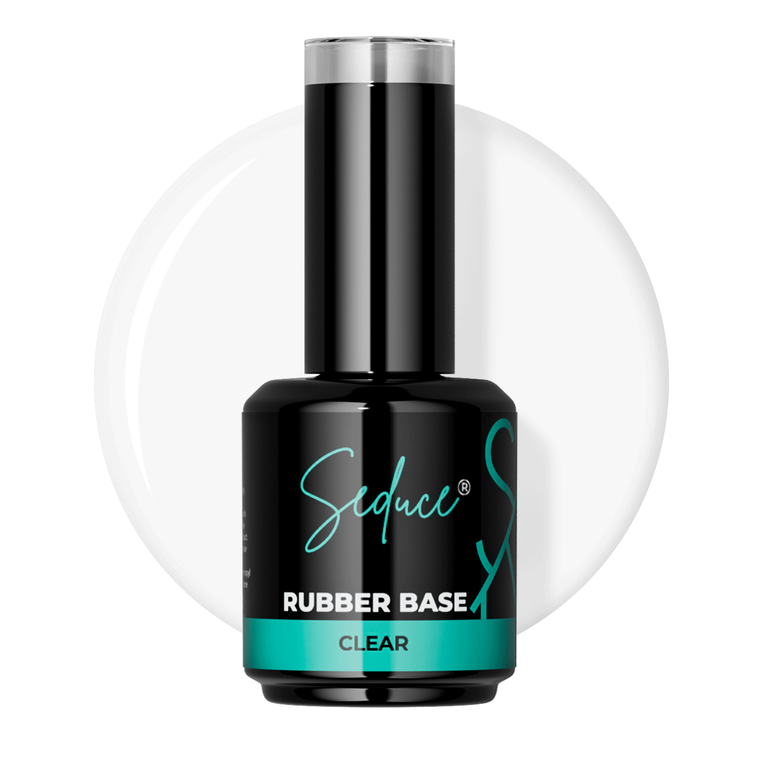Seduce® rubberbase clear voor onder de gelpolish of acrylgel applicatie