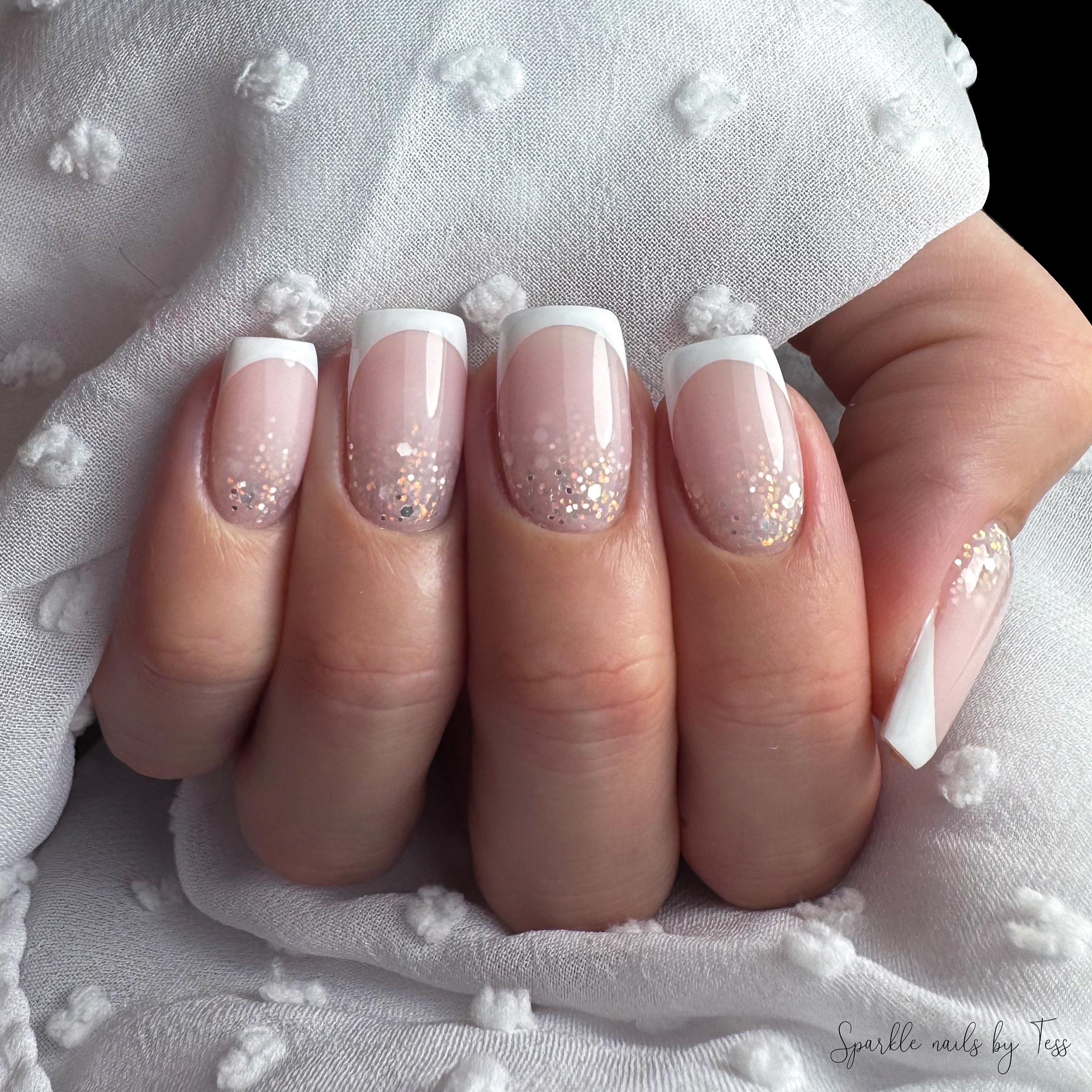 Glitter acrylic gel