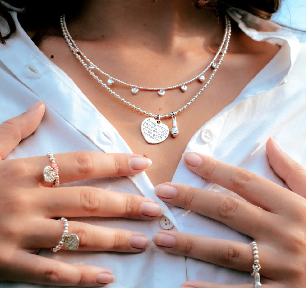 Seduce® Kette | Sei Nageltechnikerin | 925 Sterlingsilber