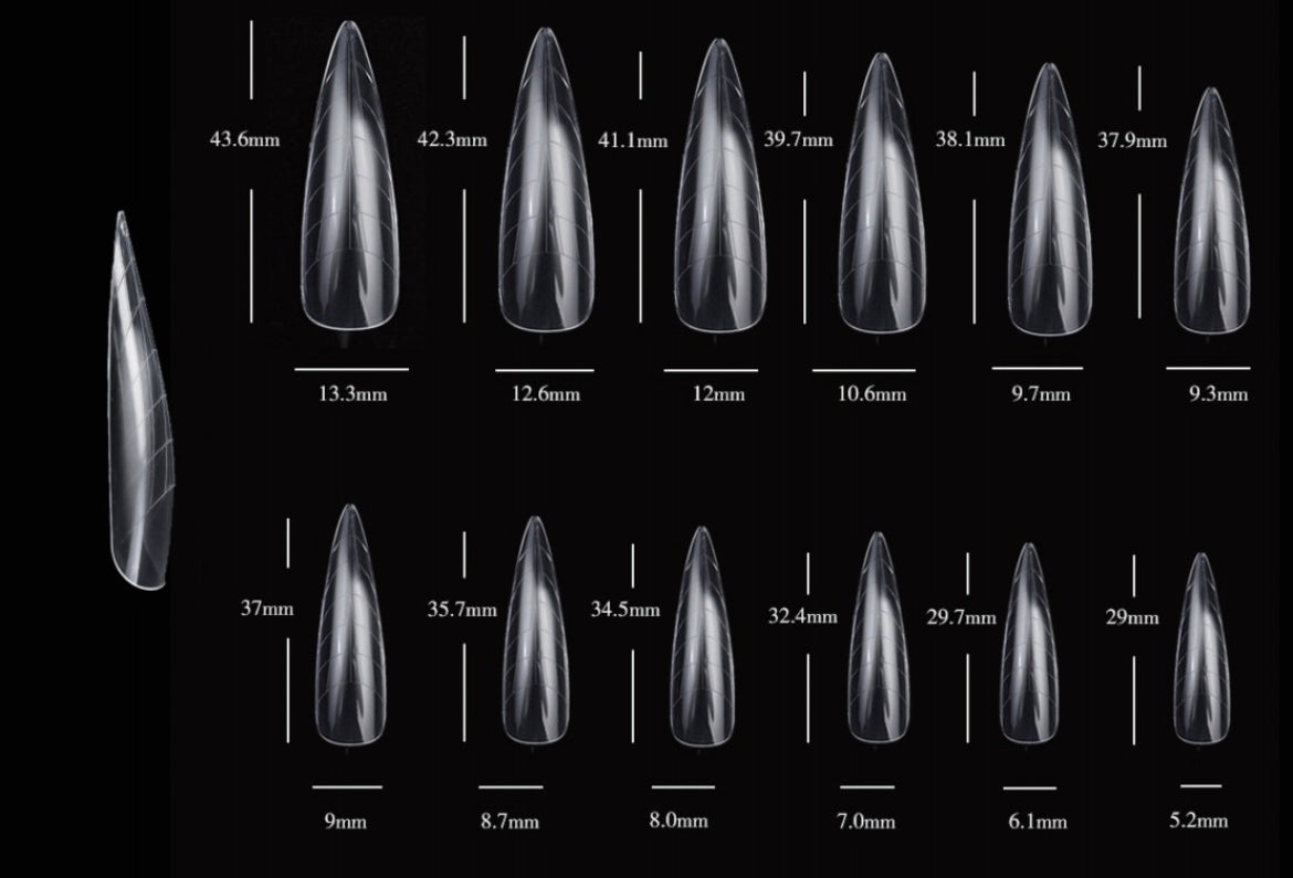 Seduce® Dual Forms | Salon Almond | in Tipbox | 120 Stk.