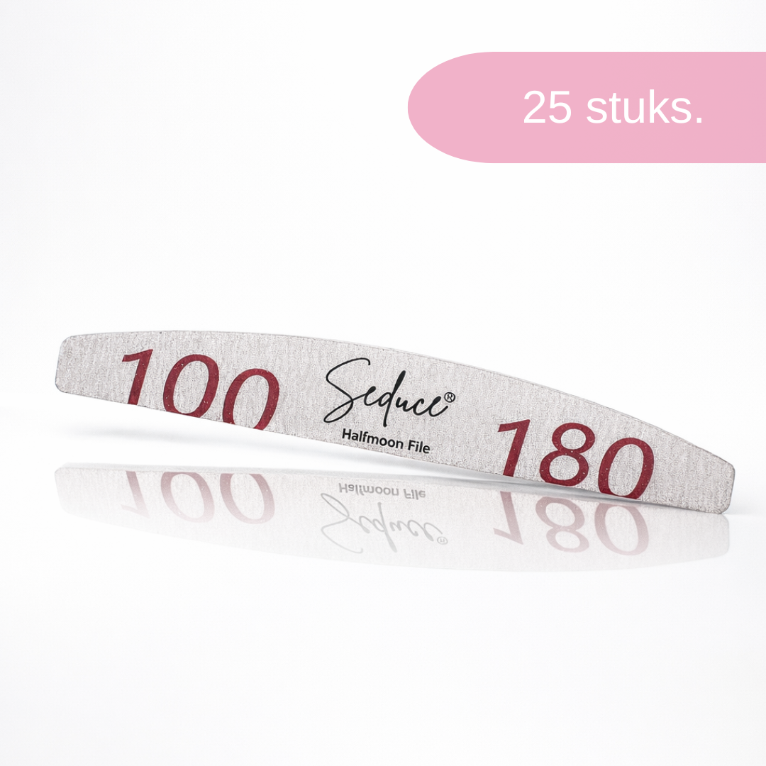 Seduce® Nagelvijl | 100/180 | Halfmoon | 25st