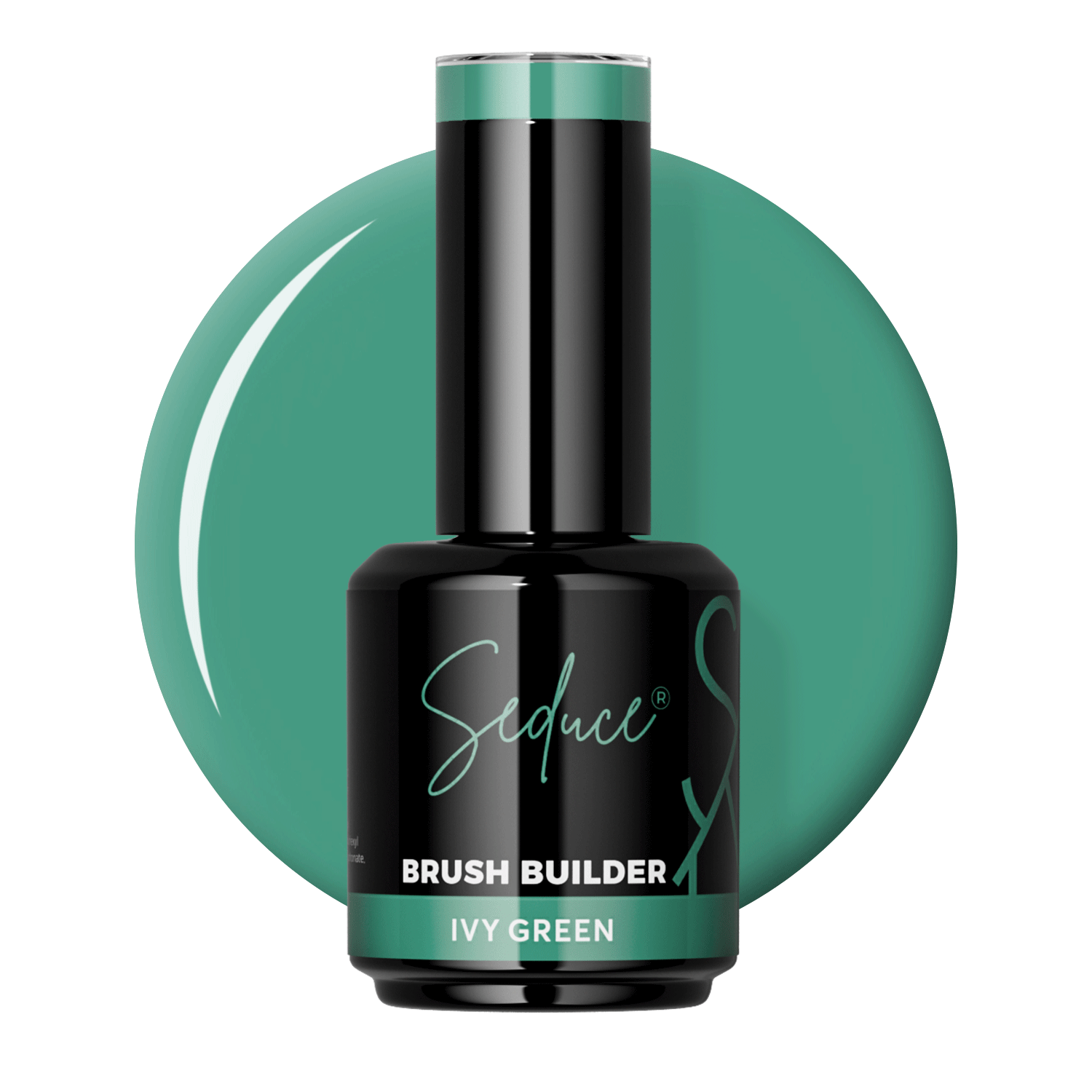 Seduce® Brush builder BIAB Ivy green in de kleur groen
