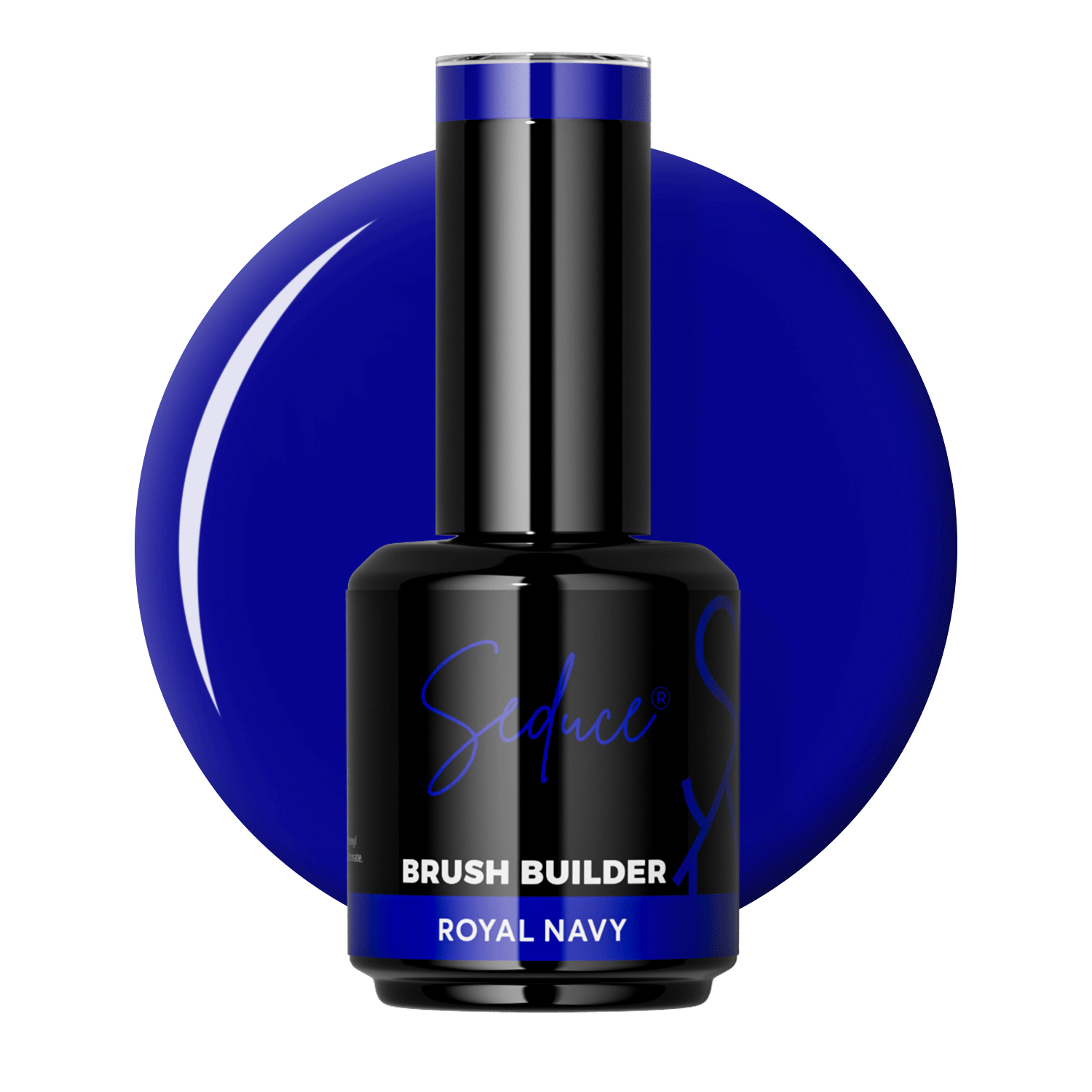Seduce® Brush builder BIAB royal navy in de kleur blauw