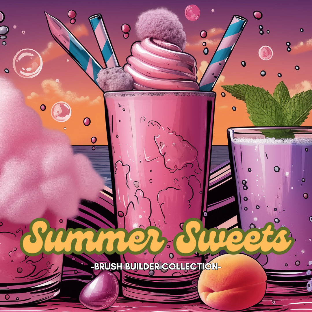 Seduce® Brush builder collectie summer sweets 6 Biab kleuren in 1 collectiedoos