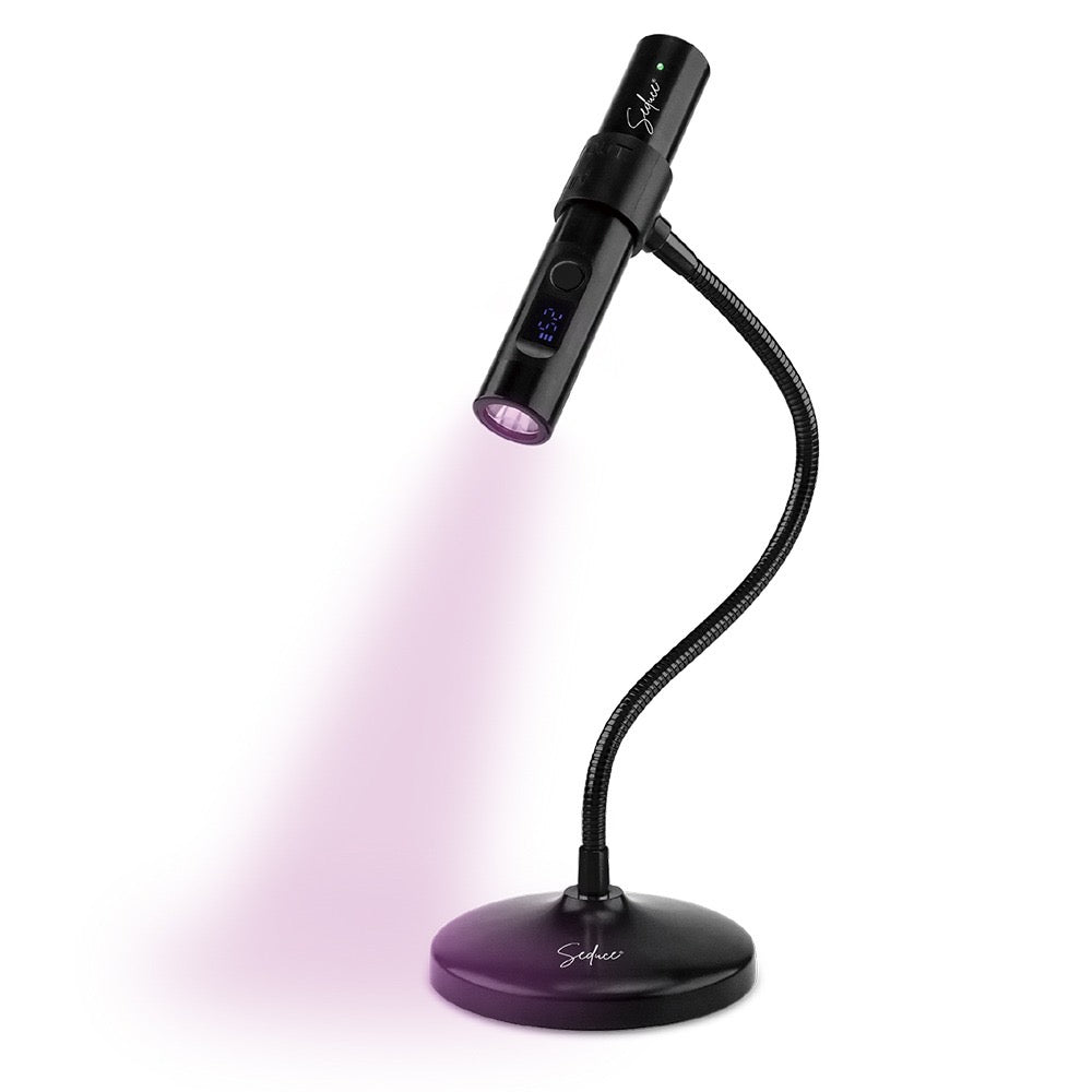 Seduce® Tafel model led lamp voor het uitharden van nail art of dual form technieken kleur zwart