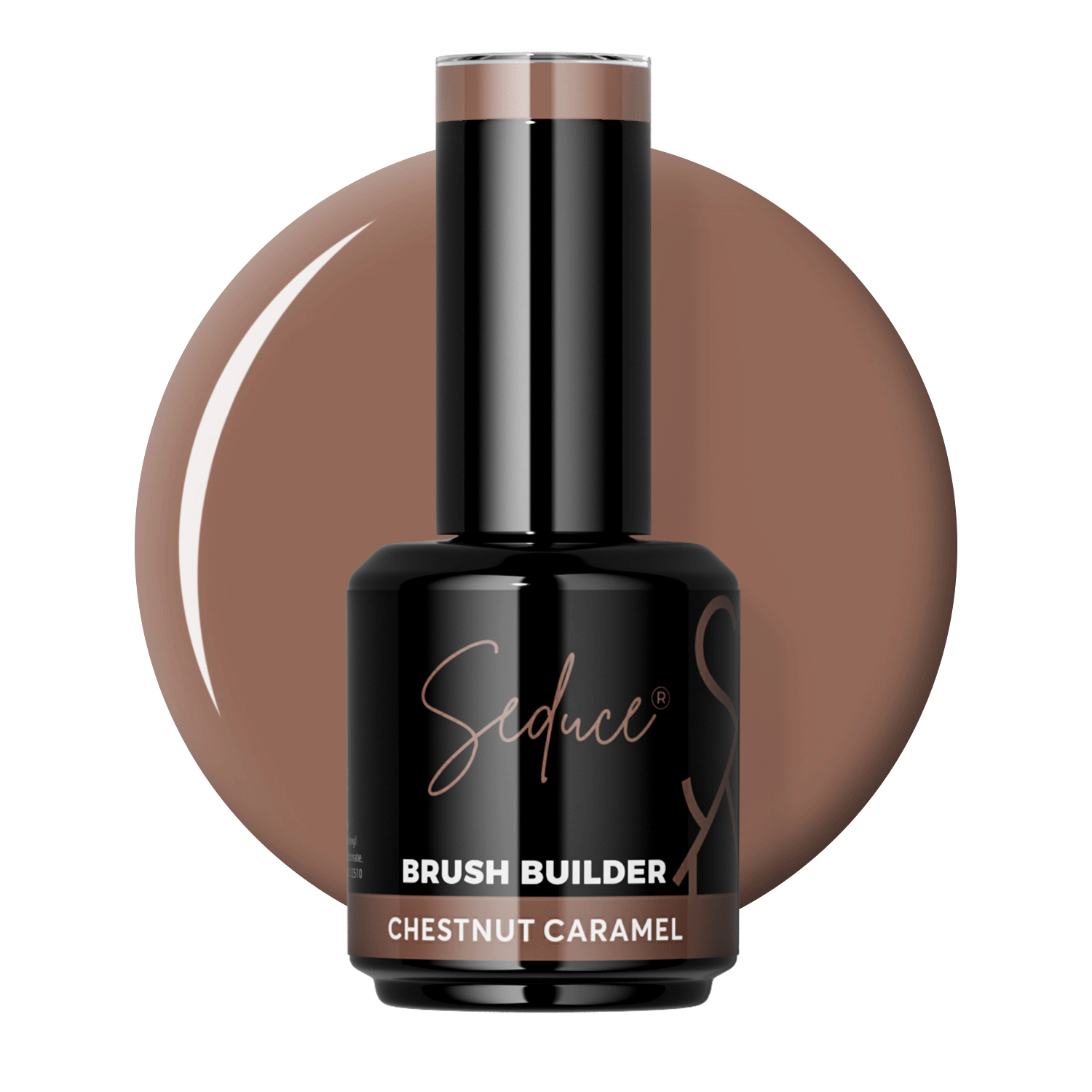 Seduce® Brush builder chestnut caramel in de kleur bruin