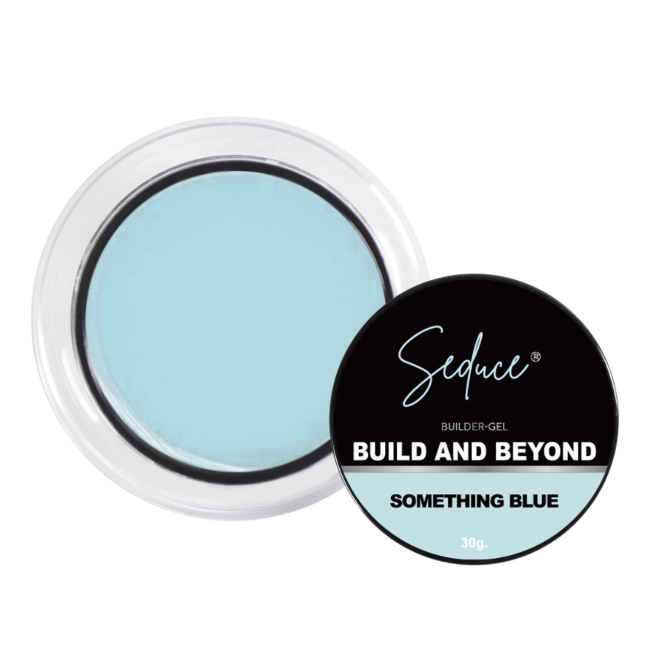 Seduce® Build and Beyond hard-gel kleur blauw something blue