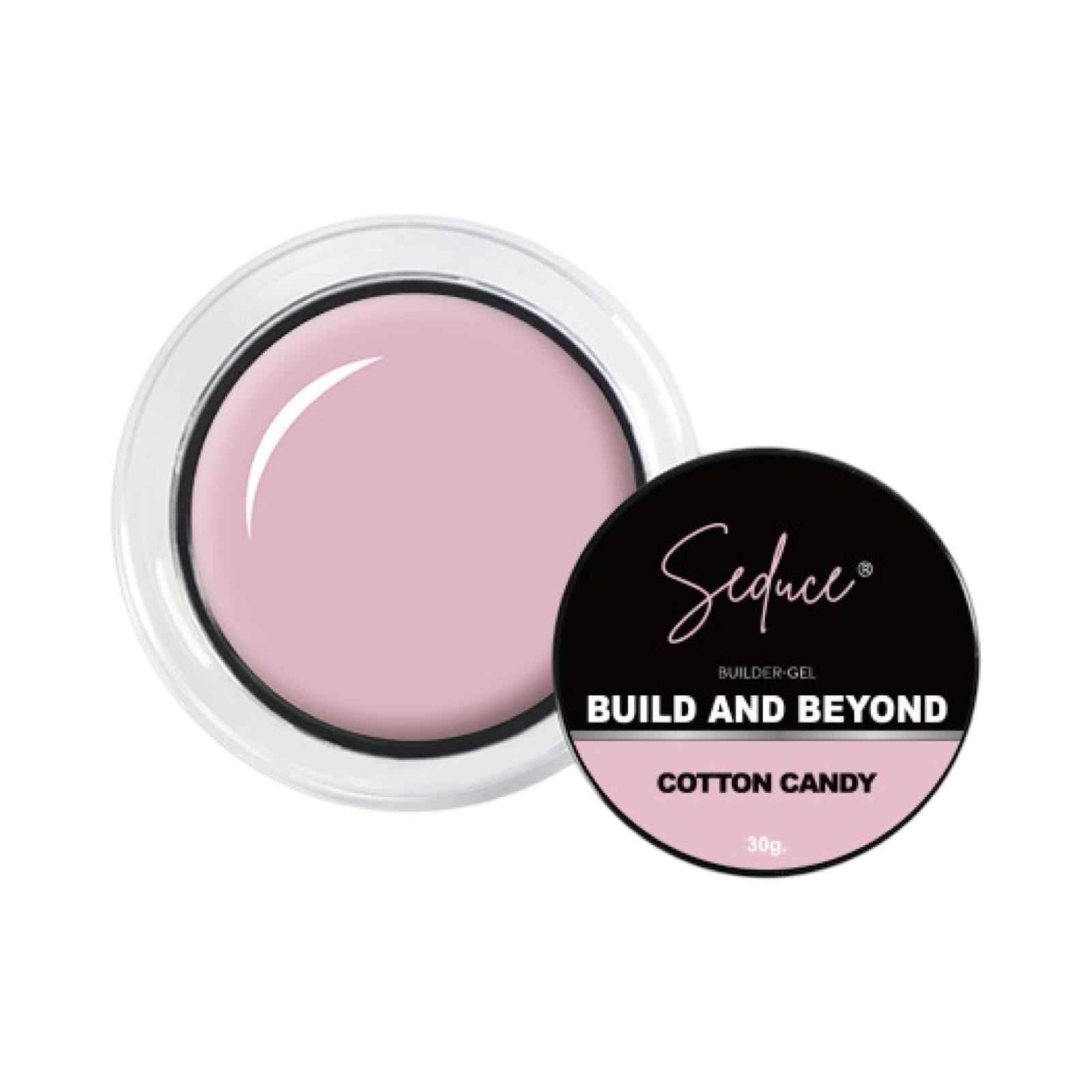 Seduce® Build and Beyond hard-gel cotton candy