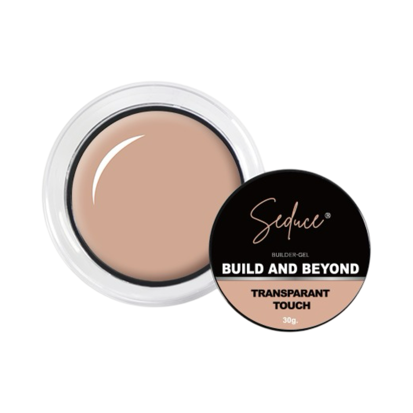 Seduce® Build and Beyond hard-gel transparant touch