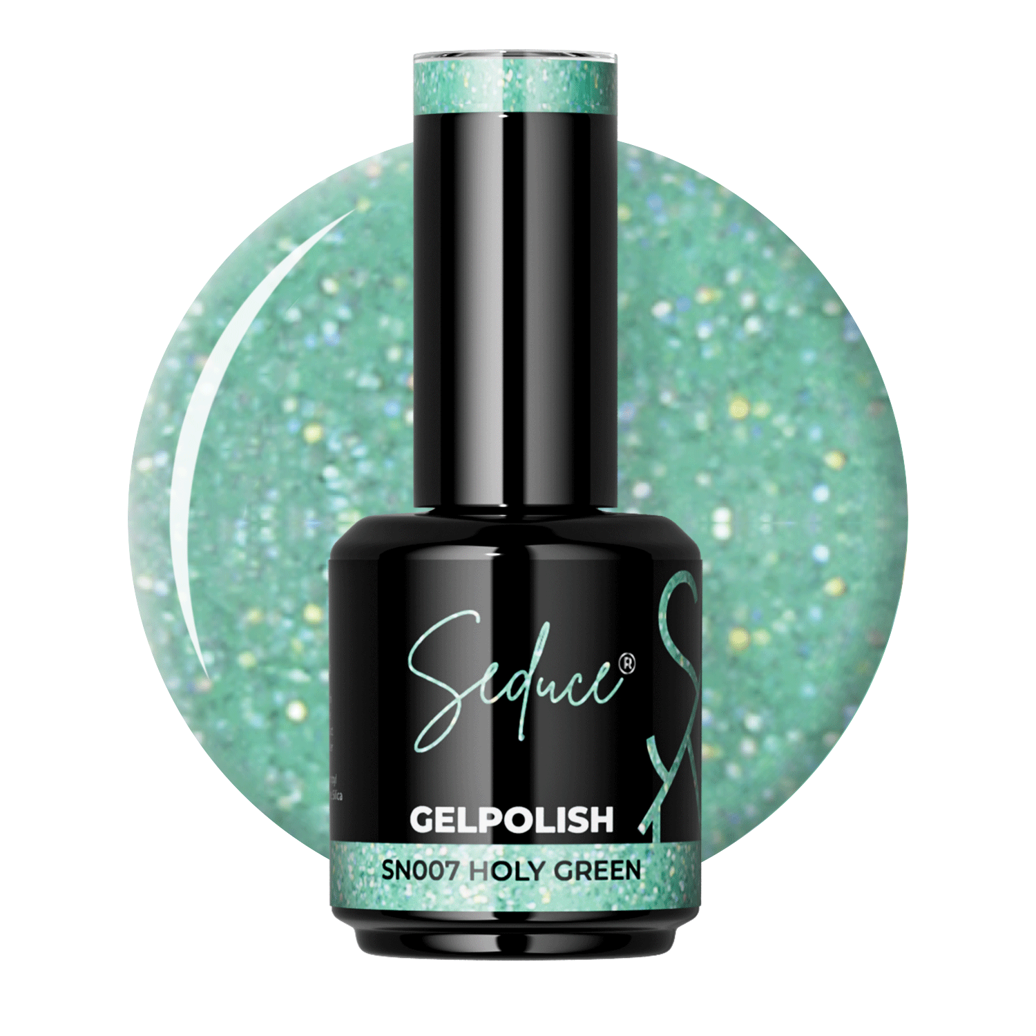 Seduce® groene glitter gelpolish