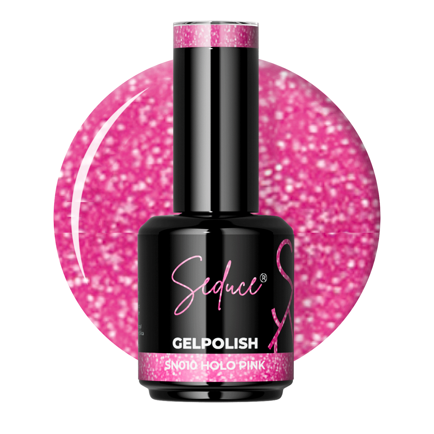 Seduce® roze glitter gelpolish