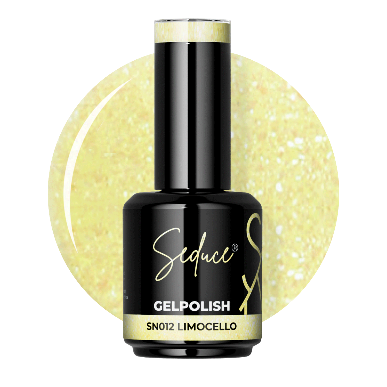 Seduce® gele gelpolish met shimmer