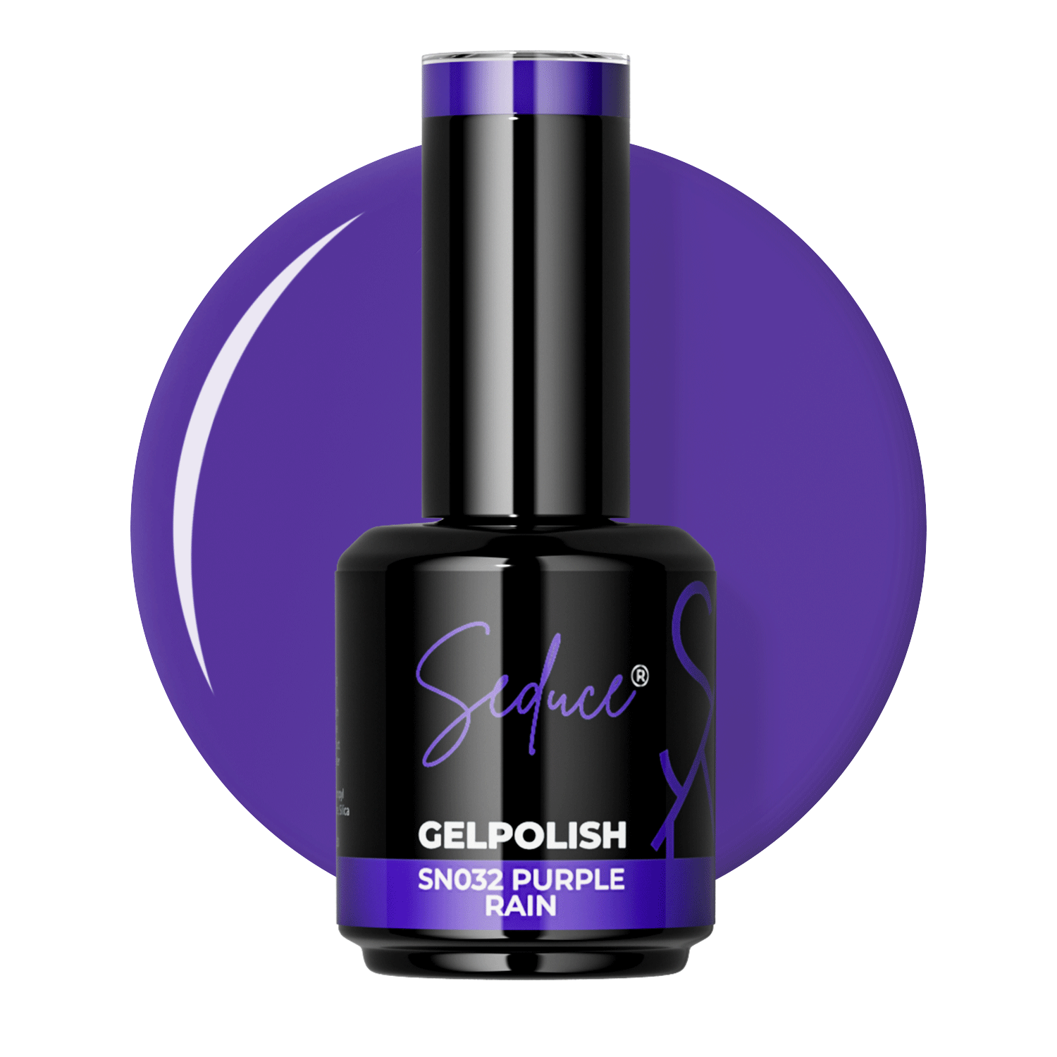 Seduce® donkerpaarse gelpolish