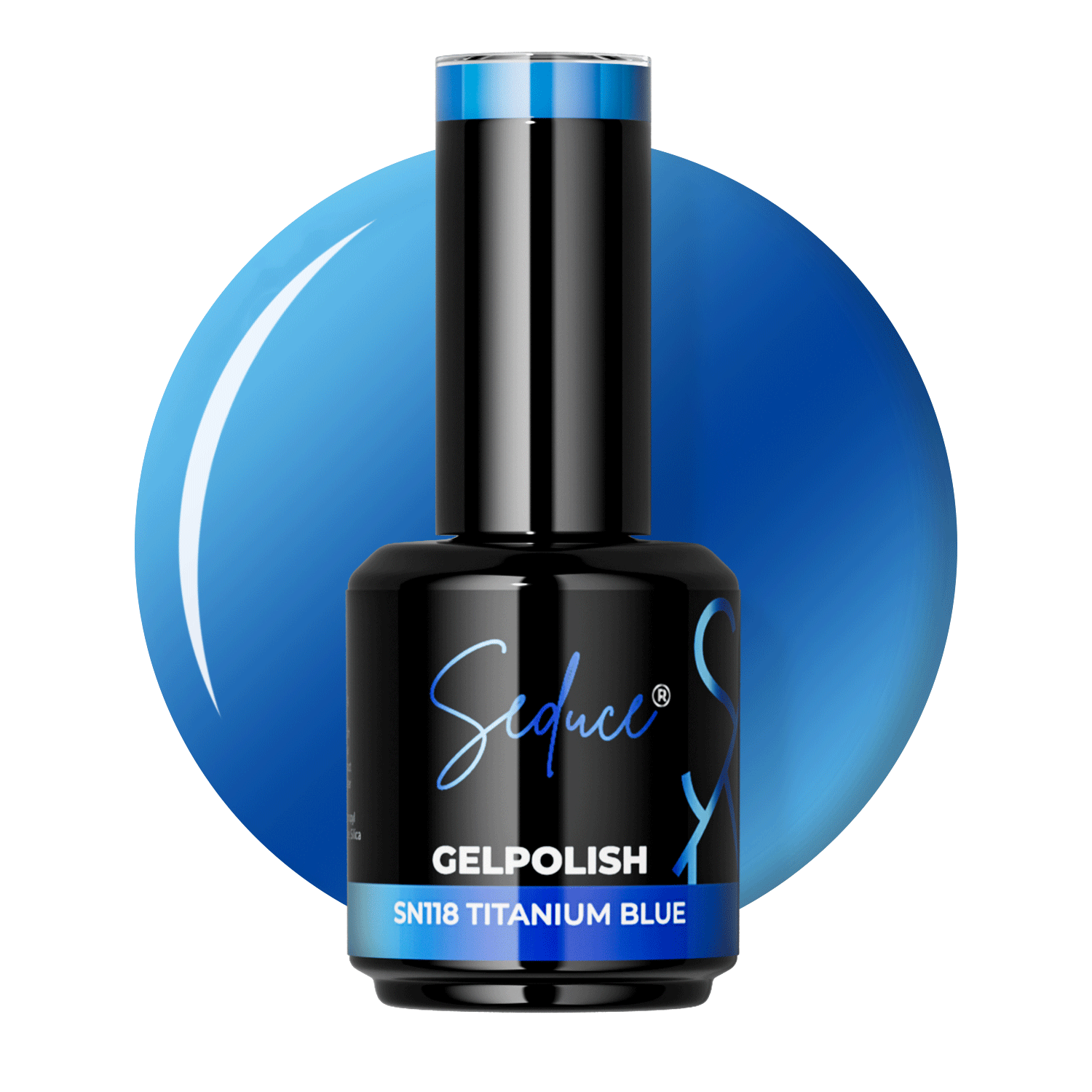 Seduce® gelpolish blauwe glassgel