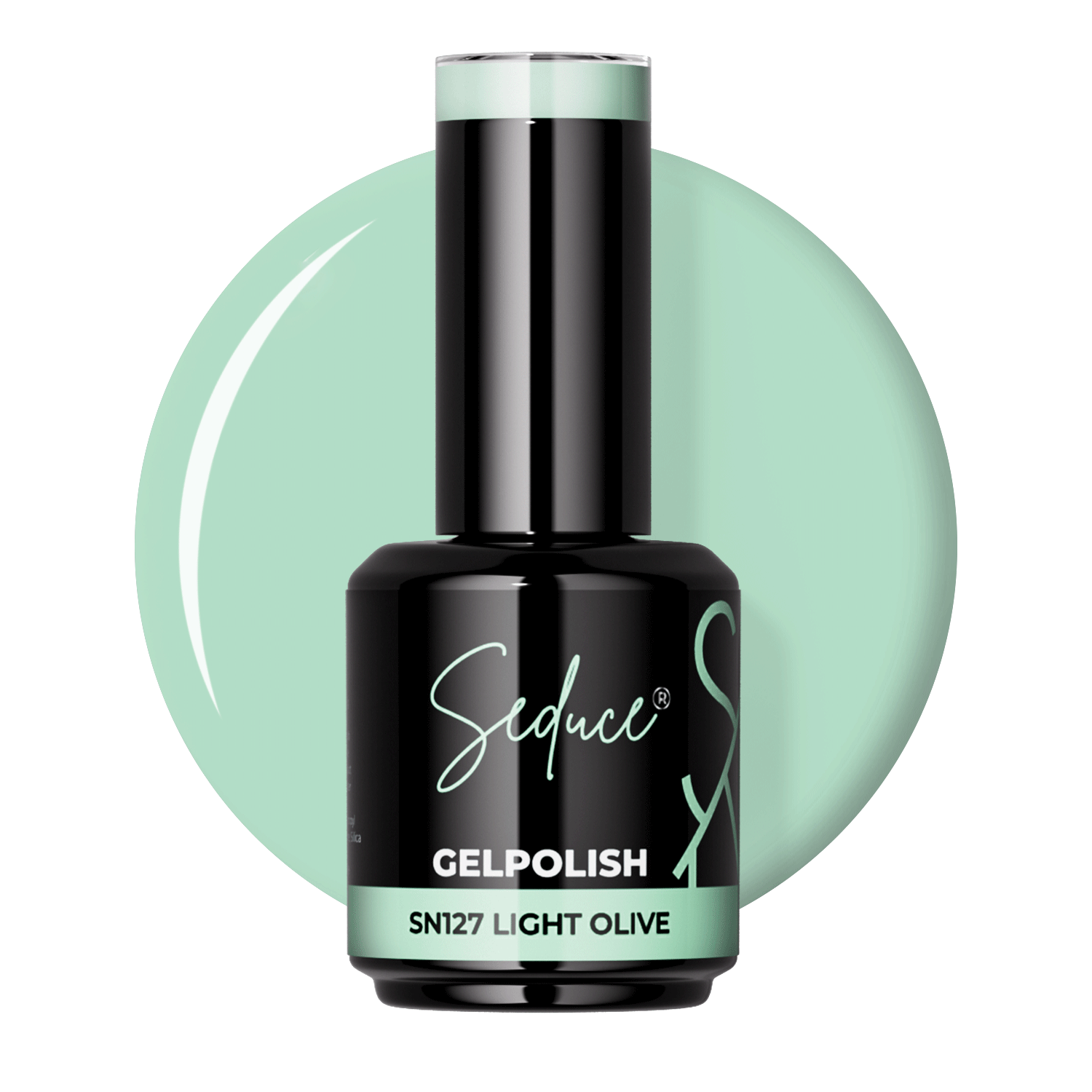 Seduce® gelpolish lichte olijfgroene kleur