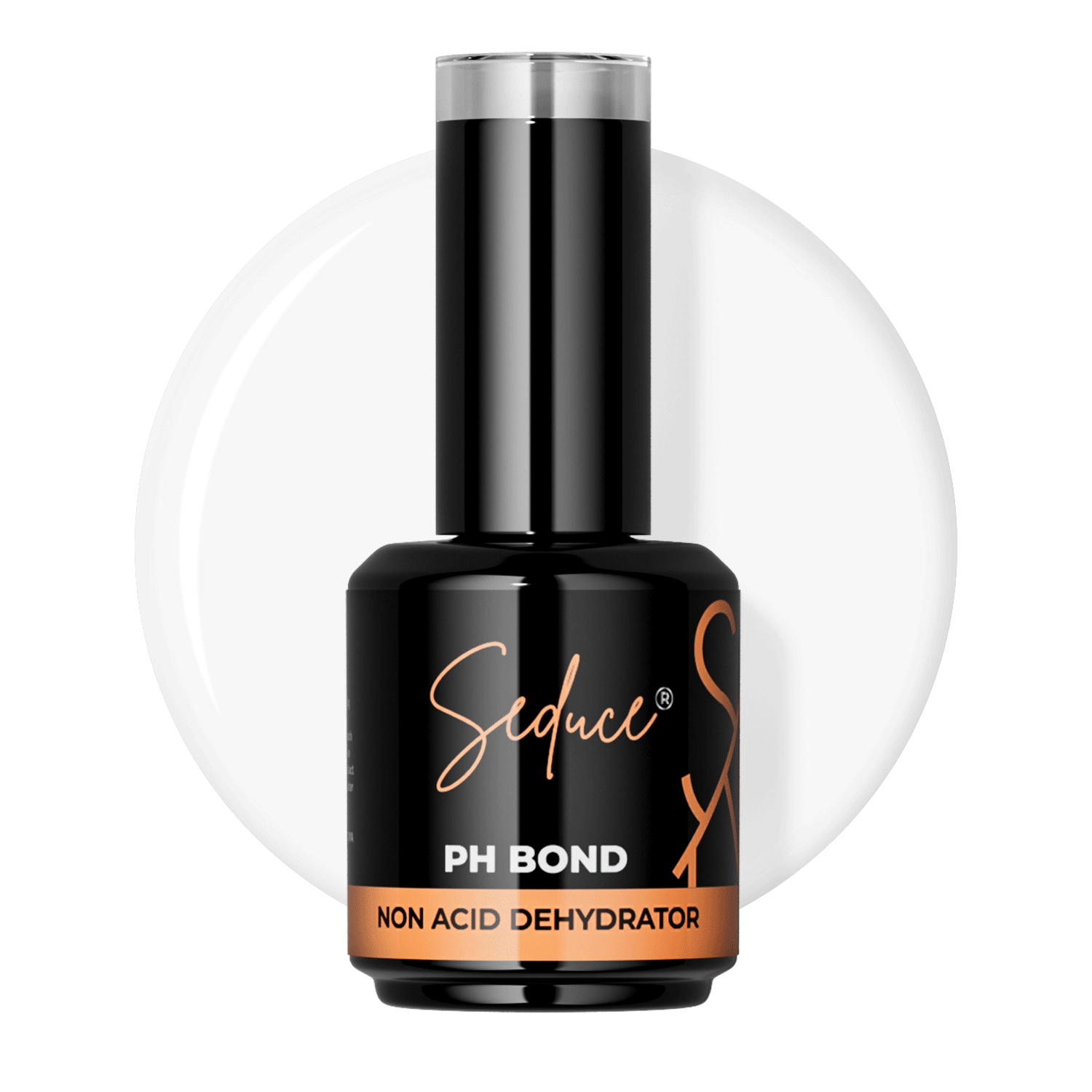 Flesje Seduce® PH Bond 15 ml, gebruikt als eerste stap in de nagelbehandeling in de salon